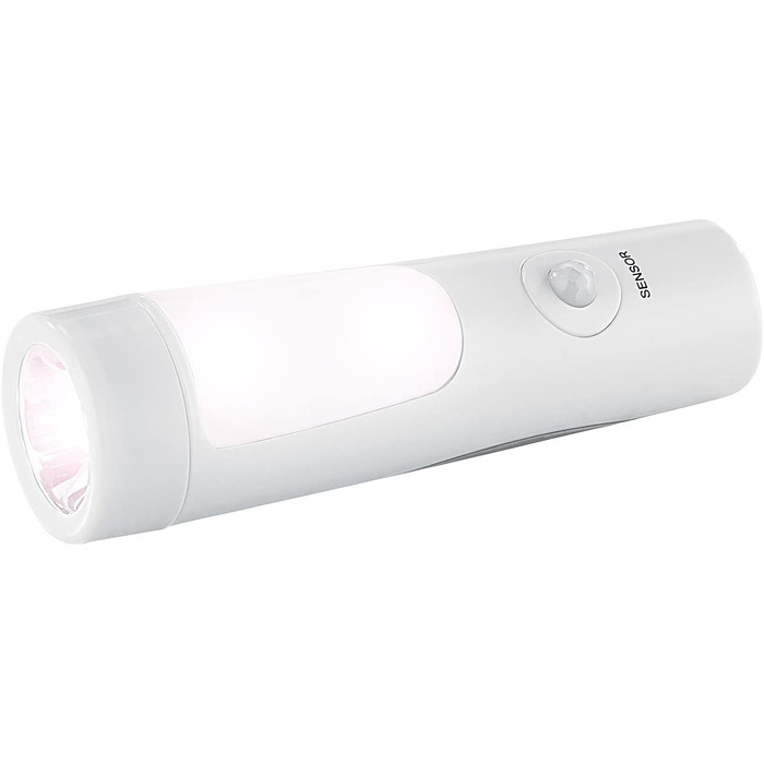 Аварійна LED-лампа Lunartec 4-в-1 з акумулятором, датчиками руху та світла, нічник і ручний ліхтар для дому, вмикається при відключенні електроенергії
