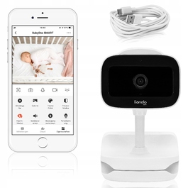 Відеоняня Lionelo Babyline Go: поворотна камера, нічний режим та нічник