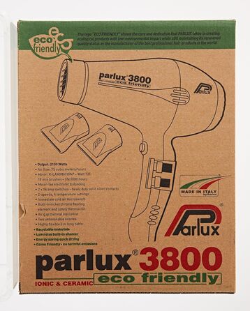 Фен для рук PARLUX 3800 ECO, фіолетовий, екологічний