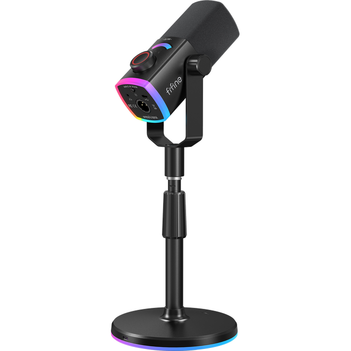 Мікрофон динамічний Fifine AM8PROS XLR/USB Black