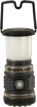 Ліхтар кемпінговий Streamlight Siege 200 люмен, на батарейках AA, ручний, для роботи та відпочинку, койот
