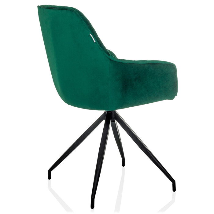 Стілець обідній ELVERUM Velvet Green hjh LIVING