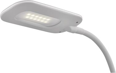 Настільна LED-лампа EMOS STELLA, 6,5 Вт, 400 лм, 4000K, гнучкий корпус, біла
