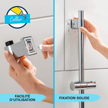 Набір душової кабіни GROHE Vitalio 110, 60 см, хром, 14 л/хв, 2 струмені