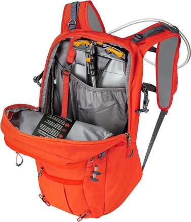 Рюкзак Jack Wolfskin ALPSPITZE PACK 22 літрів, червоний, універсальний розмір