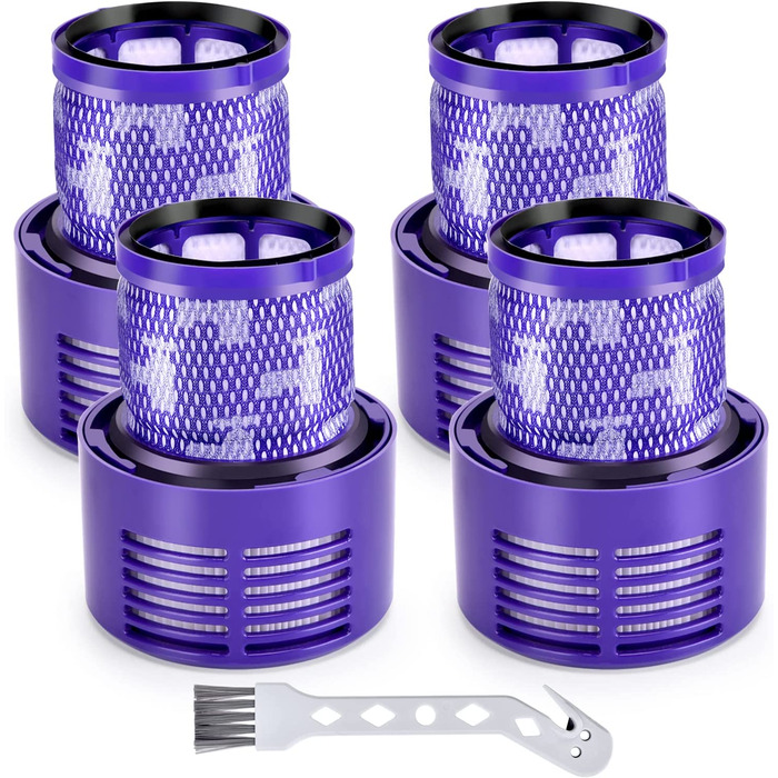Миючий HEPA-фільтр Artraise V10 для Dyson V10 SV12 Cyclone Animal Absolute Motorhead, 4 шт., змінний фільтр для пилососа, заміна DY-969082-01