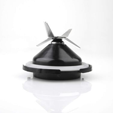 Стаціонарний блендер BLACK+DECKER, 1000 Вт, 1,5 л, імпульсний режим, пластикова чаша, 4-лезове розбірне лезо з нержавіючої сталі, легке очищення, сірий