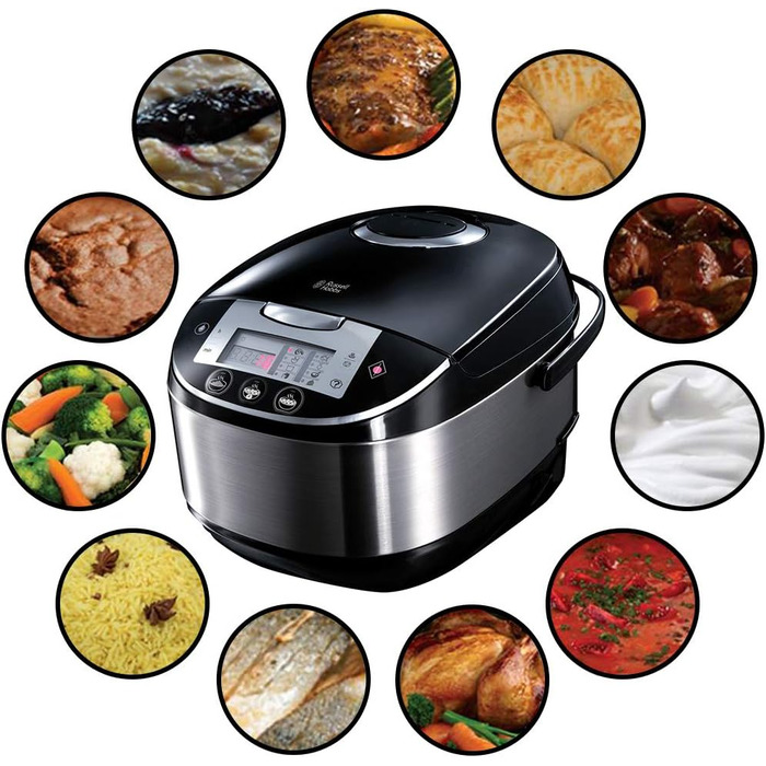 Мультикухня Russell Hobbs 21850-56: 11 функцій, 5л, цифровий дисплей
