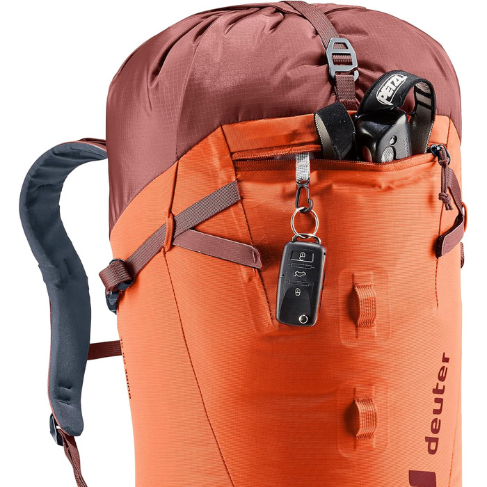 Жіночий альпіністський рюкзак Deuter Guide 28 SL, 28 л, колір папая-редвуд