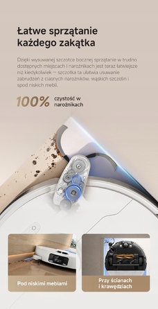 Робот-пилосос Dreame D20 Pro Plus, білий