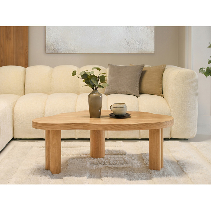 Кавовий столик-хмаринка Samaris A від MEBEL-PARTNER, 91x71x38 см, колір дуб