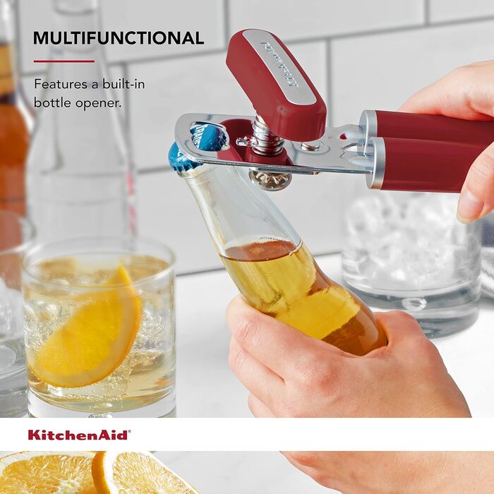 Відкривачка для консервів та пляшок KitchenAid Empire Red (19.5 см)