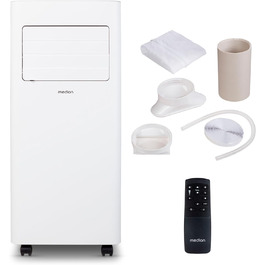 Мобільний кондиціонер MEDION P702, 3-в-1, 7 000 BTU, до 25 м², з відведенням повітря, додатком та голосовим керуванням