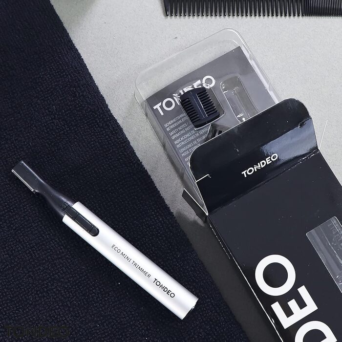 Тример для стрижки волосся TONDEO ECO MINI SILVER для брів, вух та носа
