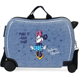 Дитяча валіза Disney Minnie Make It Rain Bows, синя, універсальна