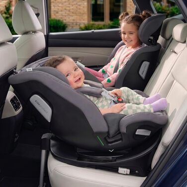 Дитяче автокрісло Bebeconfort 360 i-Size RevolveFix Max 360, поворотне, 40–150 см, Element Graphite