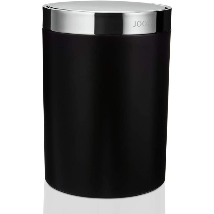 Кошик для ванної з відкидною кришкою Joop! Blackline, чорний/хром