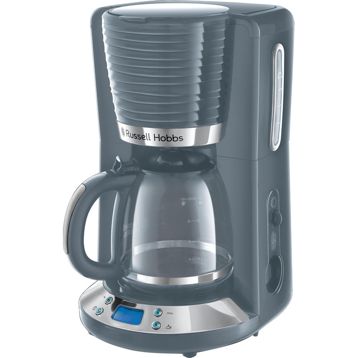 Набір Russell Hobbs Inspire Grey: тостер, чайник та кавоварка
