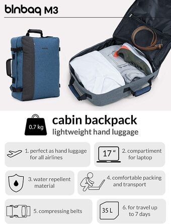 blnbag M3 – компактний надлегкий туристичний рюкзак 35 л, чорний антрацит, універсальний, з м’якими регульованими лямками або як сумка з ручкою, унісекс