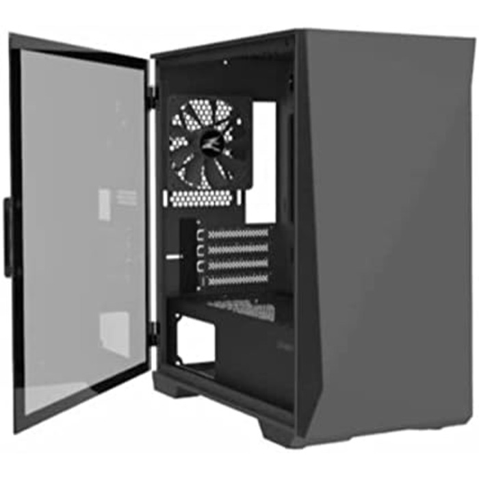 Корпус для ПК Zalman Z1 Iceberg чорний, Mini Tower, Micro-ATX