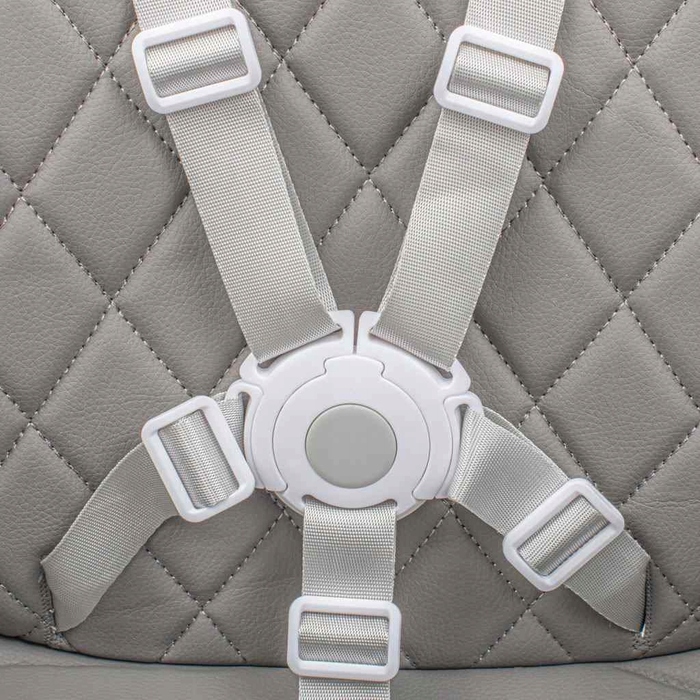 Стілець для годування Baby Mix Freja wooden dark grey 52920, темно-сірий