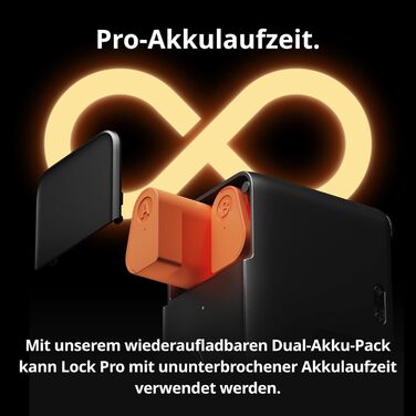 Розумний дверний замок SwitchBot Lock Pro з подвійним акумулятором