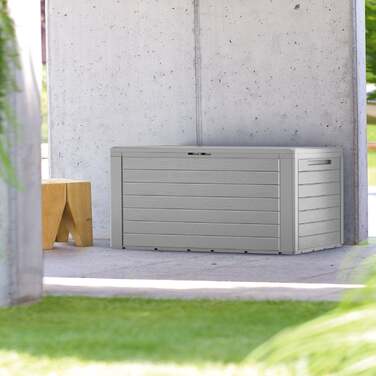Коробка для подушок Woody Grey Wood Look 280L