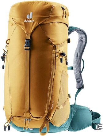 Рюкзак для хайкінгу Deuter Trail 30, 30 л, мигдальний/синій, для скелелазіння