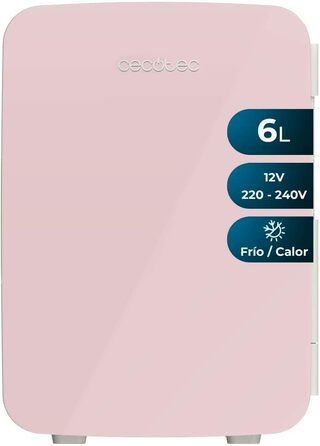 Міні-холодильник Cecotec Bolero MiniColing 6 л, 12–220 В, для авто та дому, з функцією нагріву і охолодження, регулювання температури 5–65°C