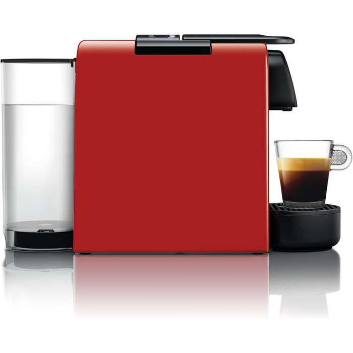 Кавомашина Nespresso DeLonghi Essenza Mini EN85.R червона