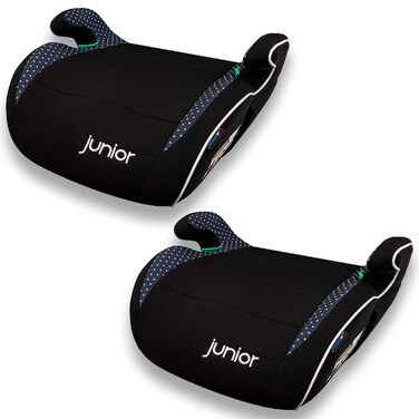 Автокрісло-бустер PETEX 'Max' для дітей, i-Size R129/03, синьо-біле, 2 шт, дизайн 311