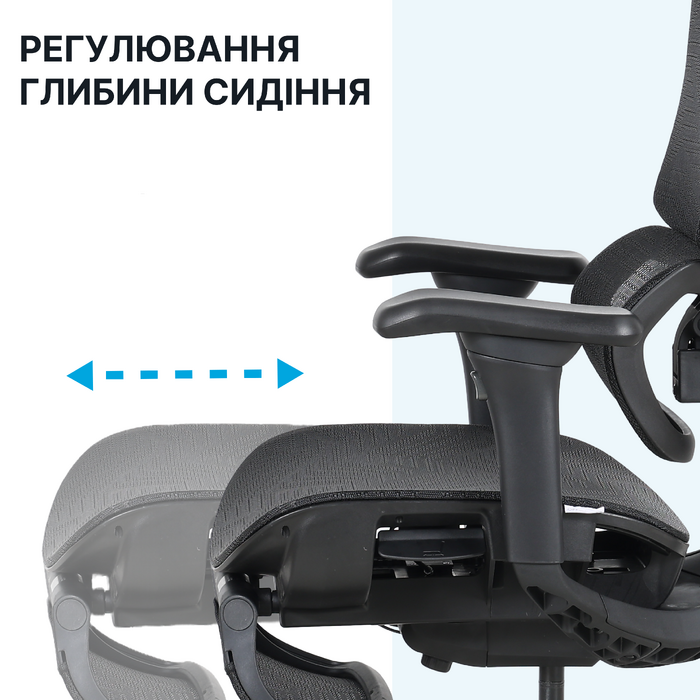 Крісло офісне OfficePro Onix OC975B Black