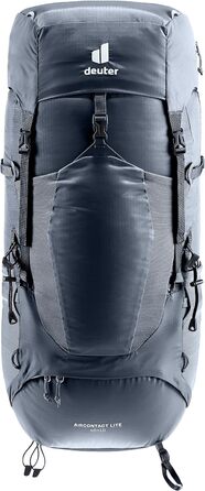 Рюкзак для трекінгу Deuter Aircontact Lite 40+10 л, чорний-синій, легкий, одноколірний