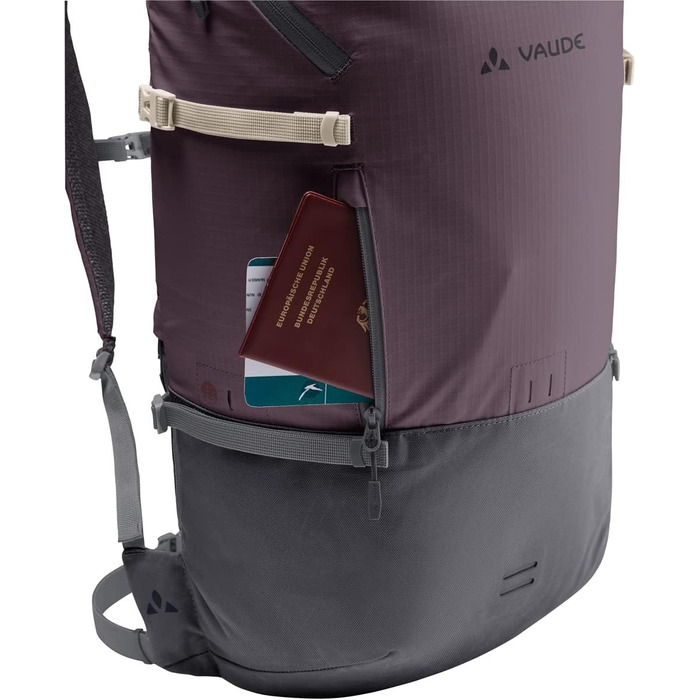 Рюкзак VAUDE CityGo 30 для міста, унісекс, 20-29 л, бордовий