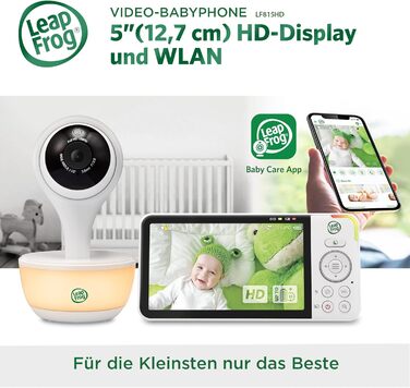 Радіоняня LeapFrog LF2423 з камерою, відеодисплей 2.8