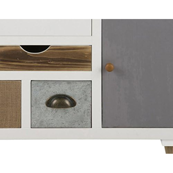 Комод AC Design Furniture Suwen, 48x32x98 см, багатоколірний, дерево