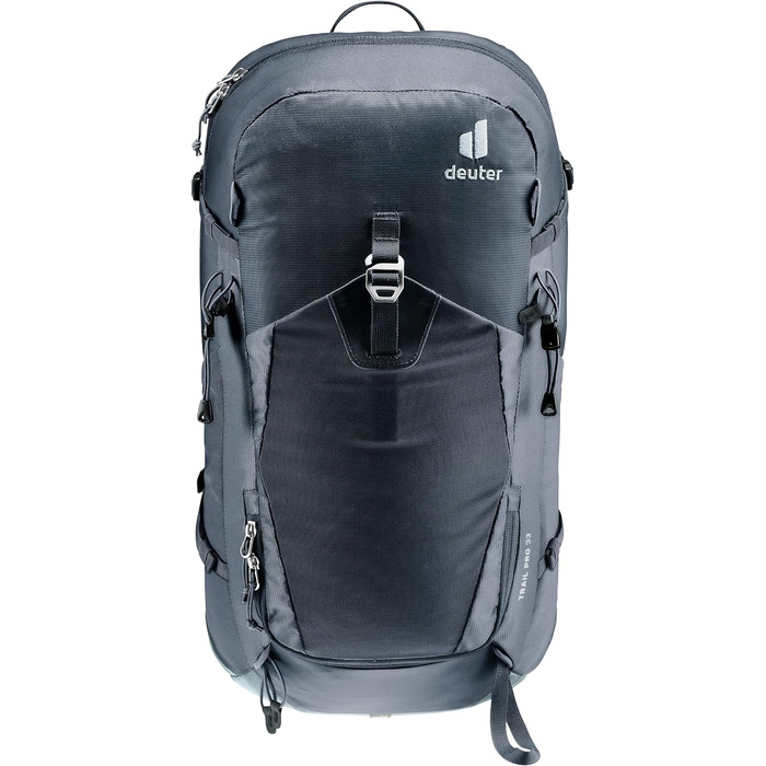 Чоловічий туристичний рюкзак Deuter Trail Pro 33 л, чорний, для хайкінгу та скелелазіння