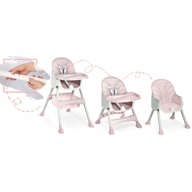 Стілець для годування RicoKids, 92 x 62 x 77 см