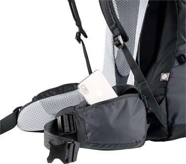 Жіночий туристичний рюкзак deuter Futura Pro 38 SL, чорний/графіт