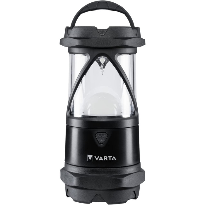 LED кемпінговий ліхтар VARTA Indestructible L30 Pro з 6 батарейками AA, водонепроникний, з нічним режимом, для риболовлі, кемпінгу, аутдор та аварійного освітлення