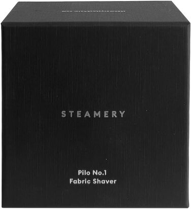 Електрична машинка для видалення кошлатання Steamery Pilo 1, USB, чорна, для одягу та текстилю