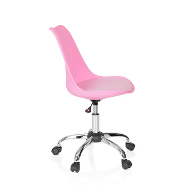 Офісне крісло FANCY PRO, рожеве, hjh OFFICE