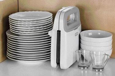 Тостер Ariete Breakfast 1961, електричний, антипригарне покриття, для сендвічів, вертикальне зберігання, 750Вт, білий