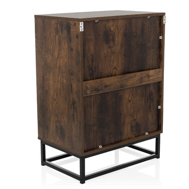 Сервант / комод VINSTRA 60x38,5x83,3 см 4 шухляди коричневий hjh LIVING