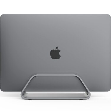 Підставка для ноутбука Vertikaler: стильна підставка для MacBook, MacBook Air, MacBook Pro (сірий)