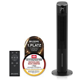 Повітряний охолоджувач Brandson ECO GREEN з водяним охолодженням, WiFi, Smart Home, управління голосом та сенсором. Мобільний кондиціонер-вентилятор з осциляцією