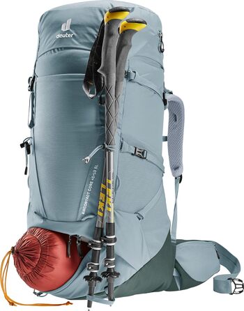 Жіночий трекінговий рюкзак Deuter Aircontact Core 45+10 л, Shale-ivy