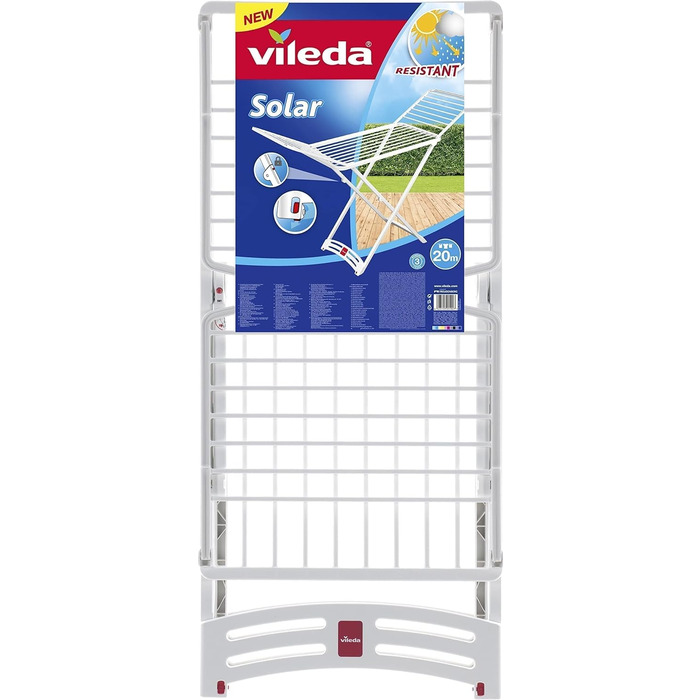 Сушарка для білизни Vileda Solar з пластику
