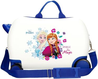 Дитяча валіза Disney Frozen, біла, для дівчаток