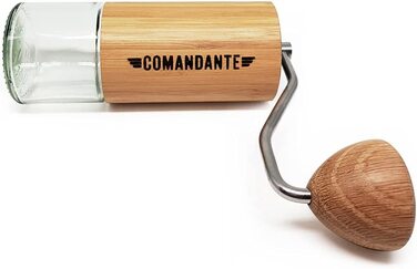 Кавомолка Comandante, 18/8 нерж. сталь, вишня American Cherry, універсальна